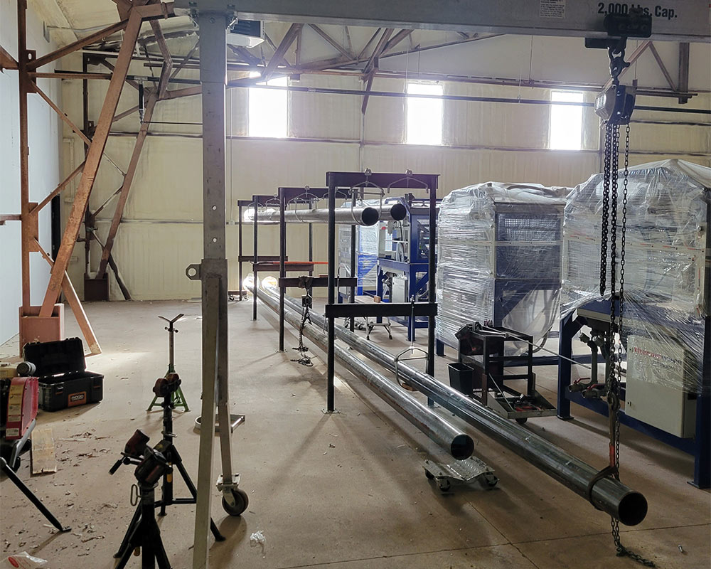 industrial quality testing warehouse