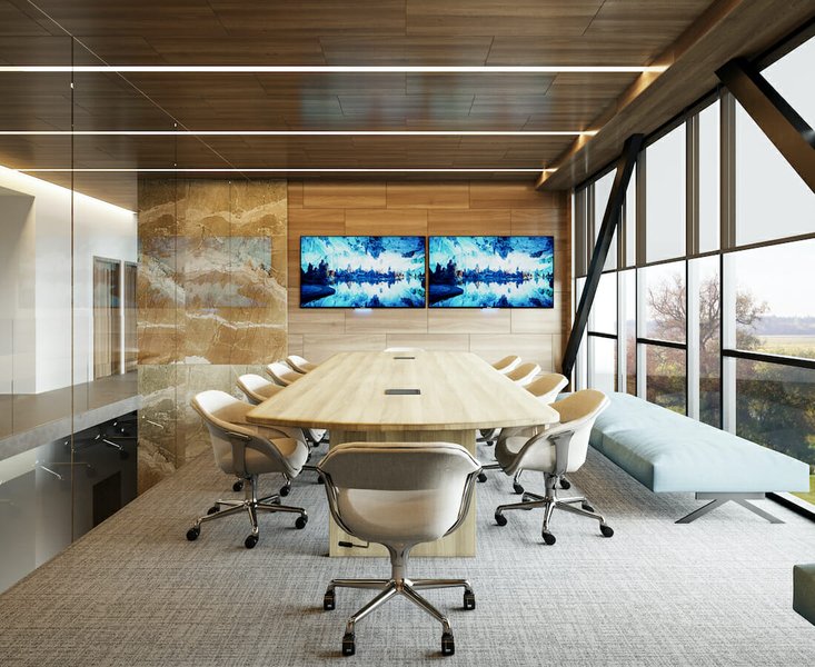 modern office interior