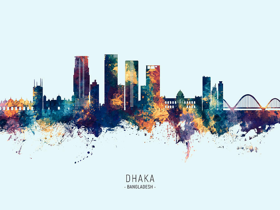 urban skyline bangladesh