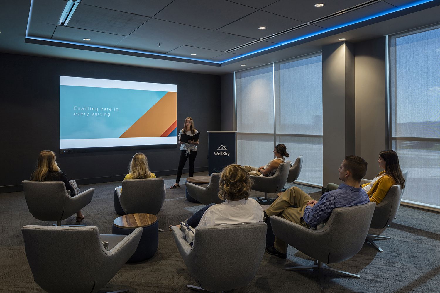 project presentation meeting room