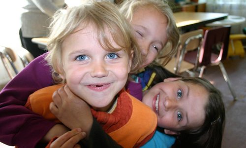 children at orphanage care center