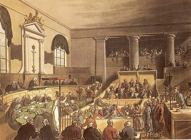 historic documents and legal courtrooms