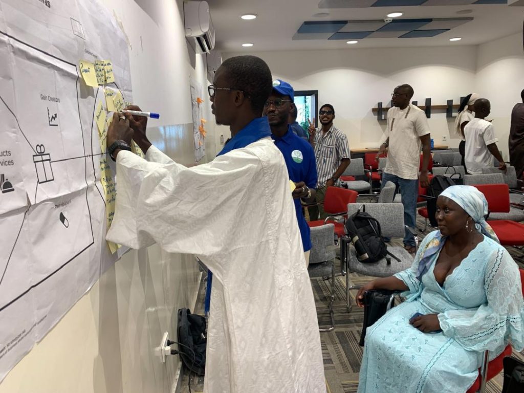 entrepreneurship training workshop in Senegal