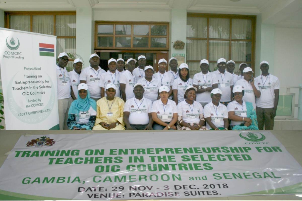 Senegal entrepreneurial training session
