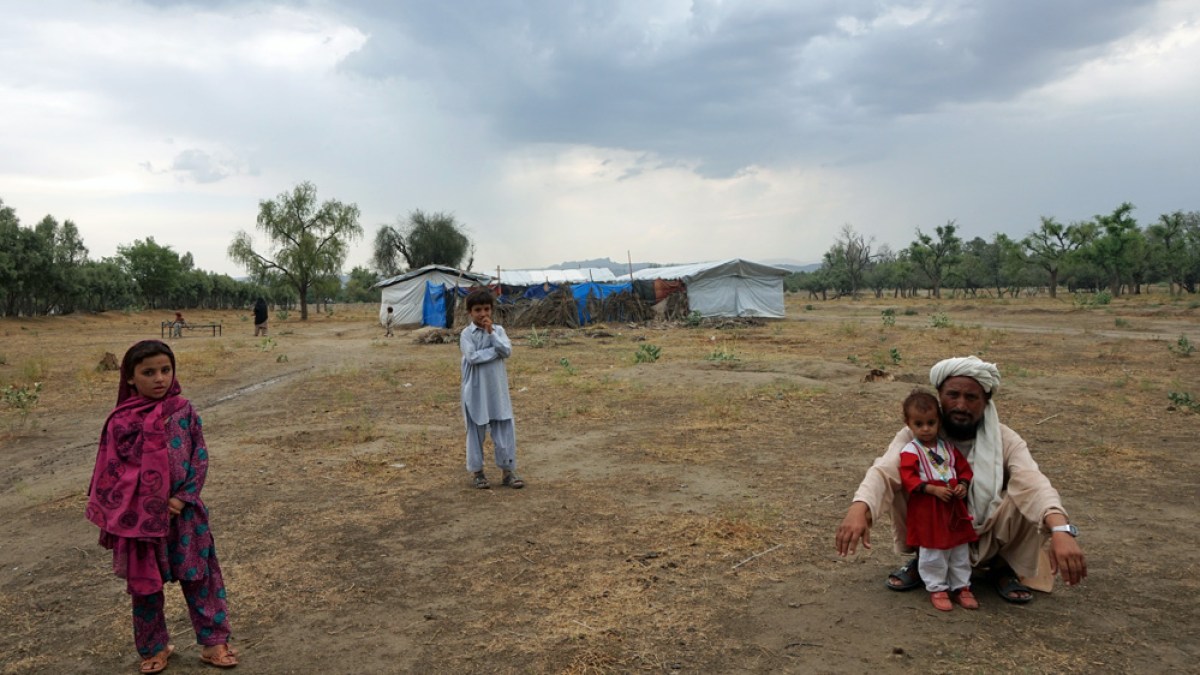 waziristan displacement scene