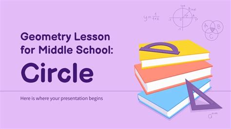 Geometry Lesson for Middle School: Circle Presentation