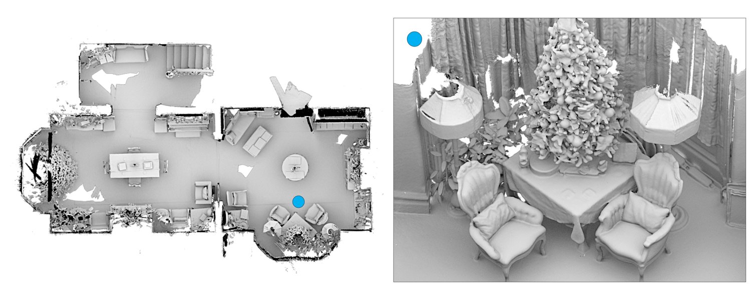 Open3D teaser showing 3D reconstruction capabilities
