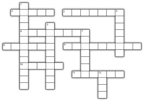 crossword puzzle grid