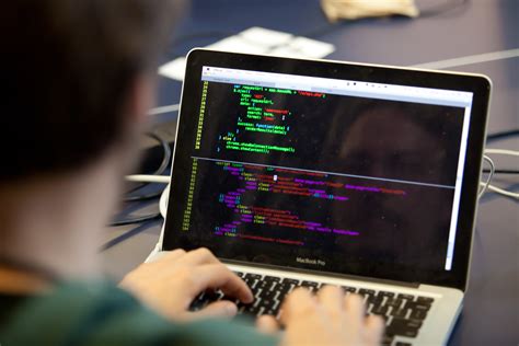 code computer screen