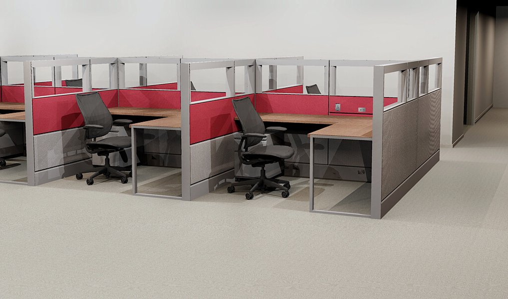 Call Center Cubicles Setup