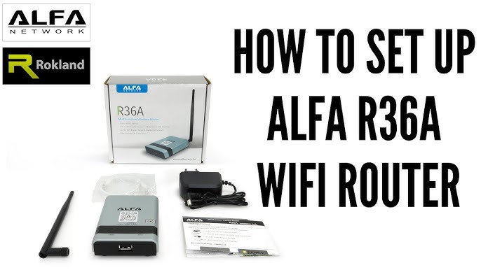 alfa wifi adapters router setup