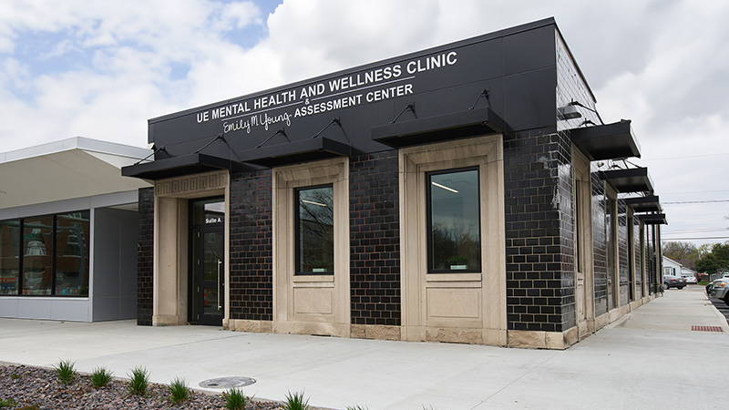 scenic photograph of a mental health clinic building