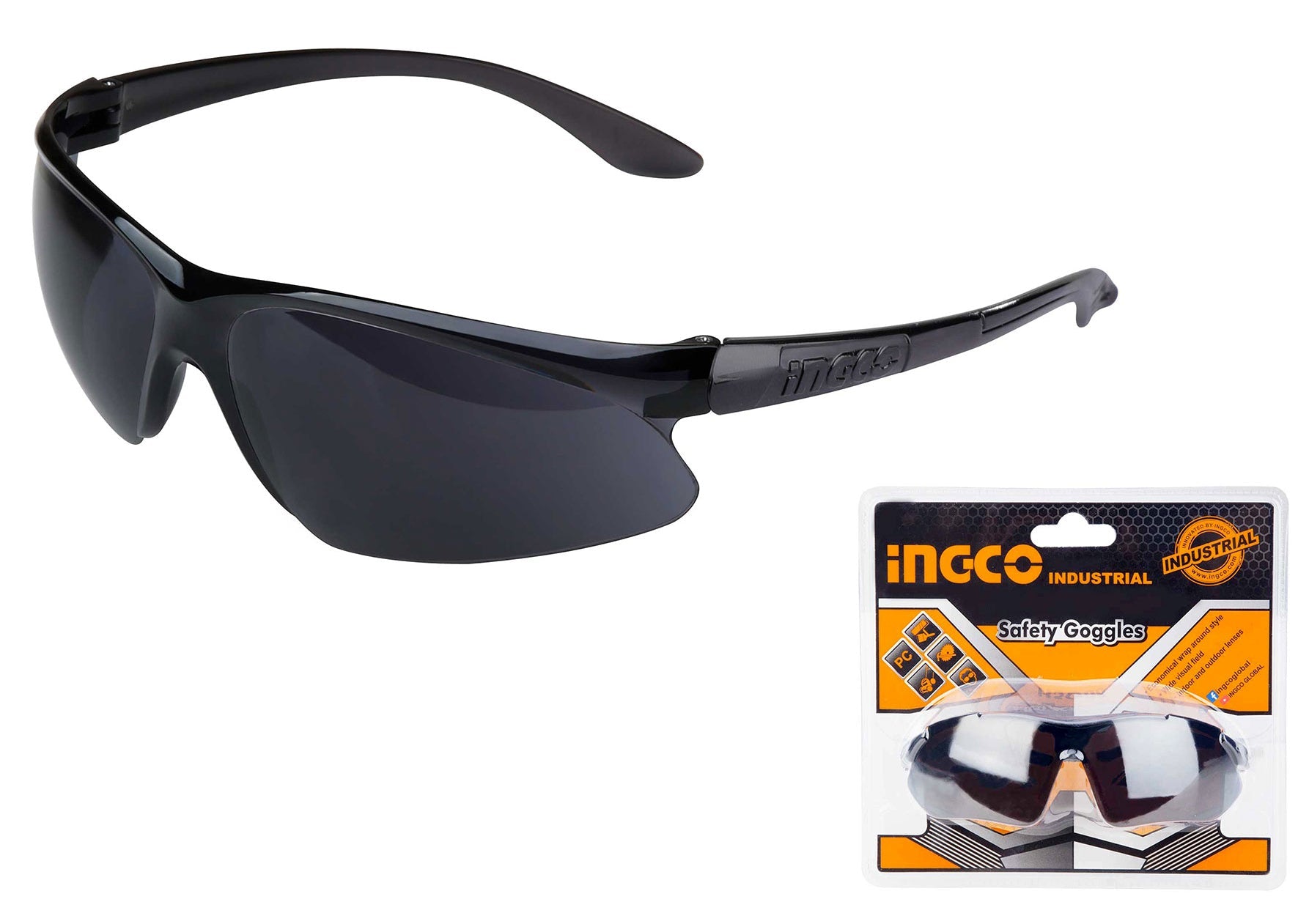 industrial welding, compressor, safety glasses