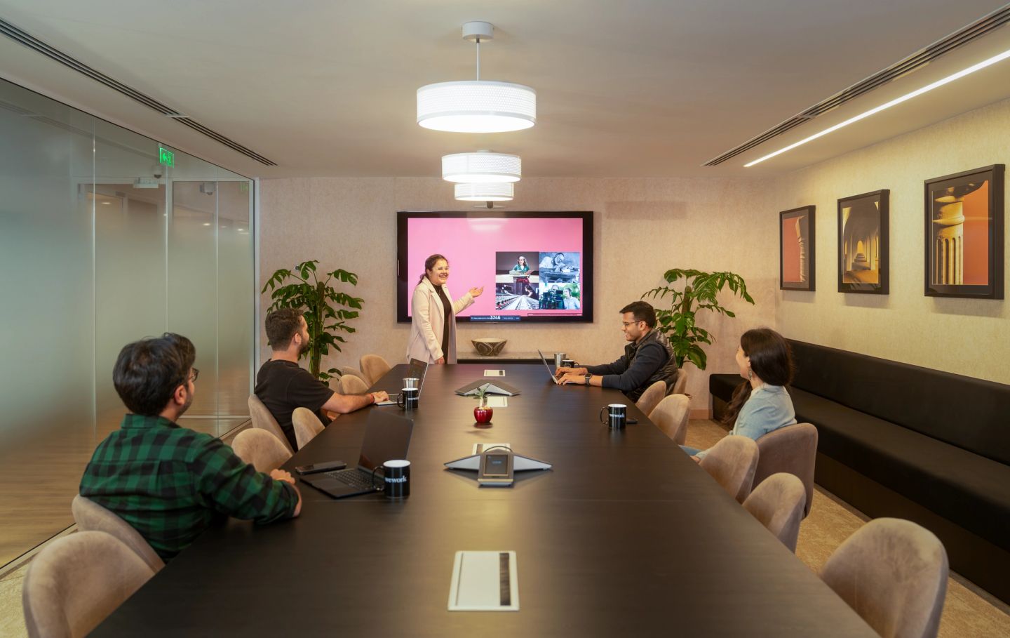 business meeting conference room