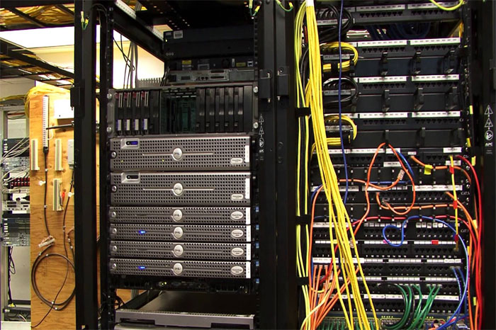server room disk hardware