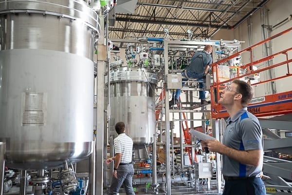 manufacturing process machinery