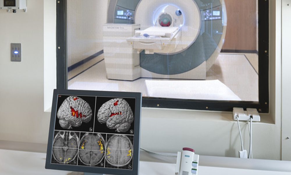 psychiatry research lab equipment and brain imaging