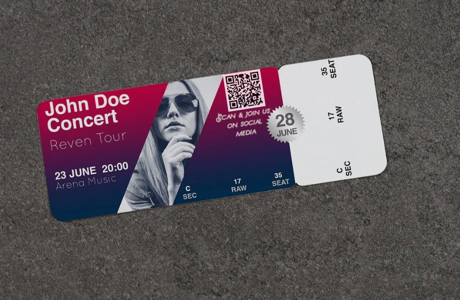 QR Code Ticket 2