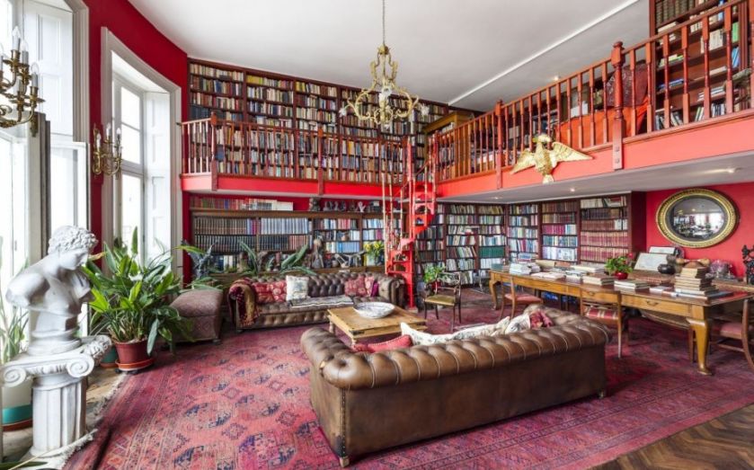 modern library classroom reading