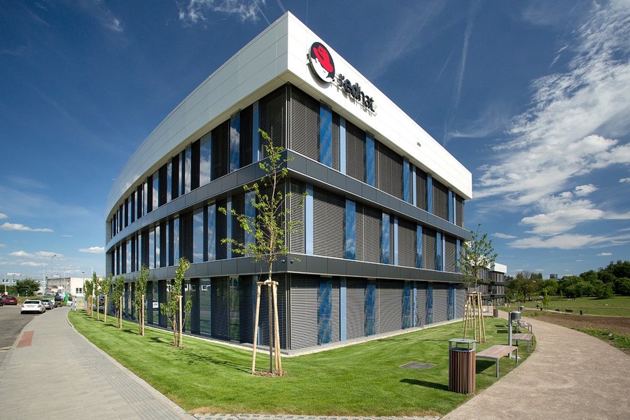 Interni di un ufficio Red Hat a Brno