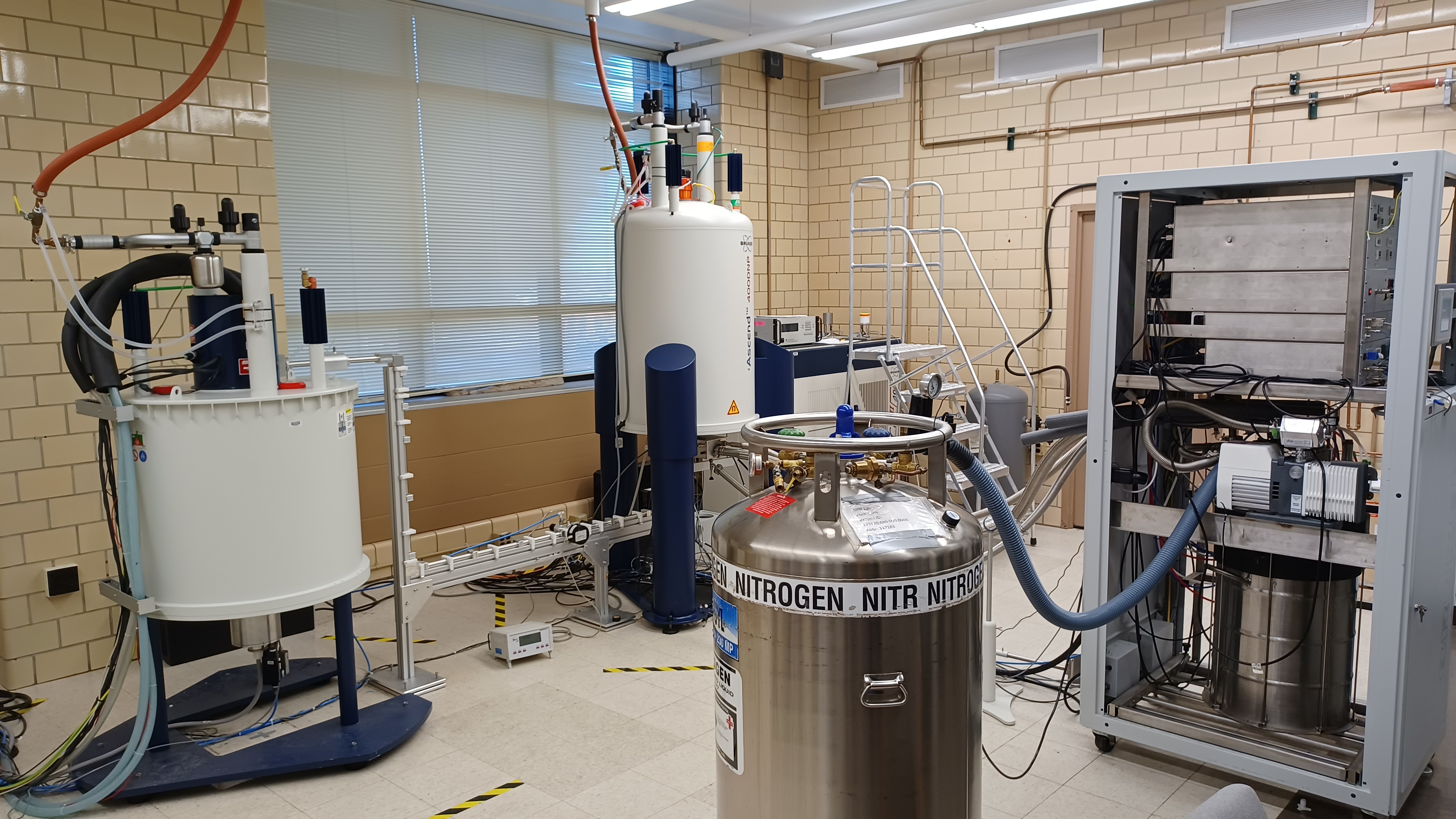industrial machinery and chemical lab equipment