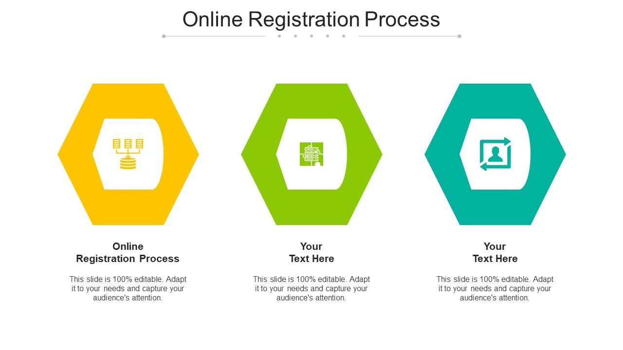 online registration process
