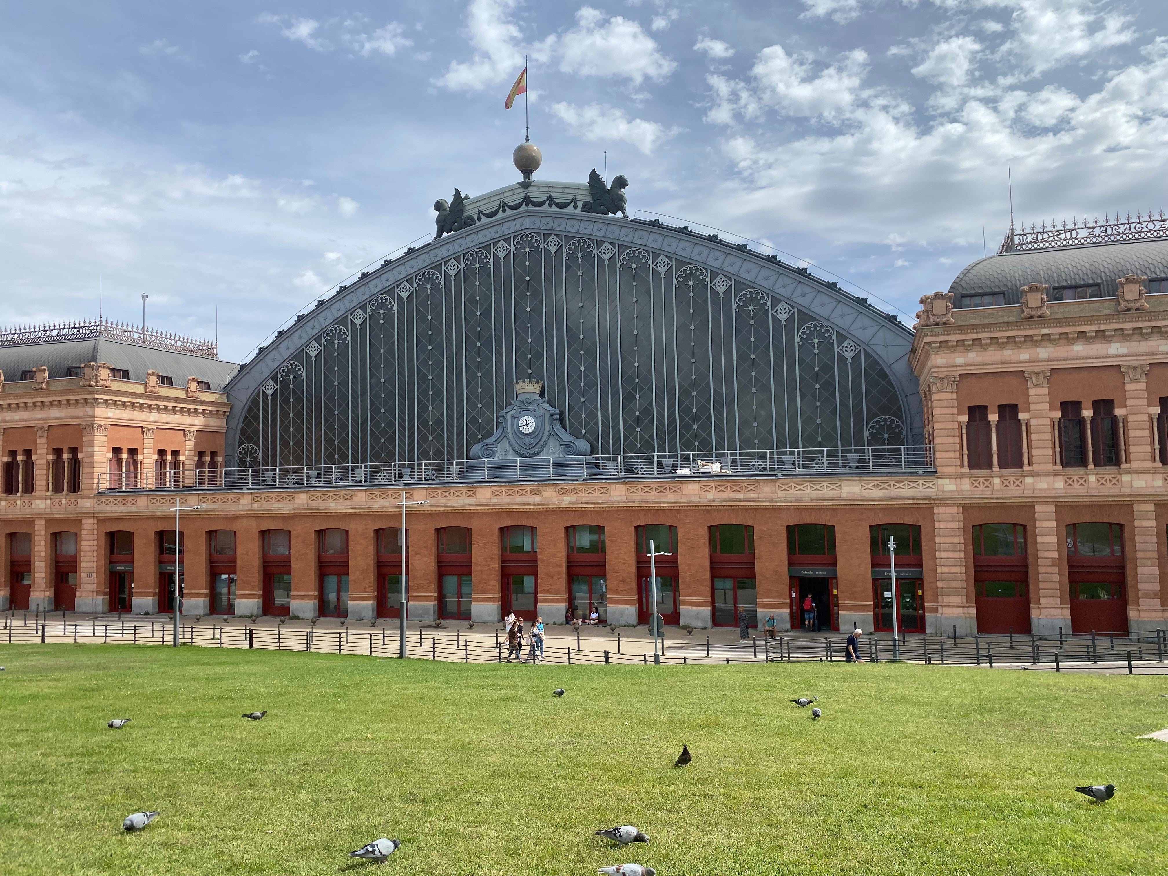 scenic train station historic spain