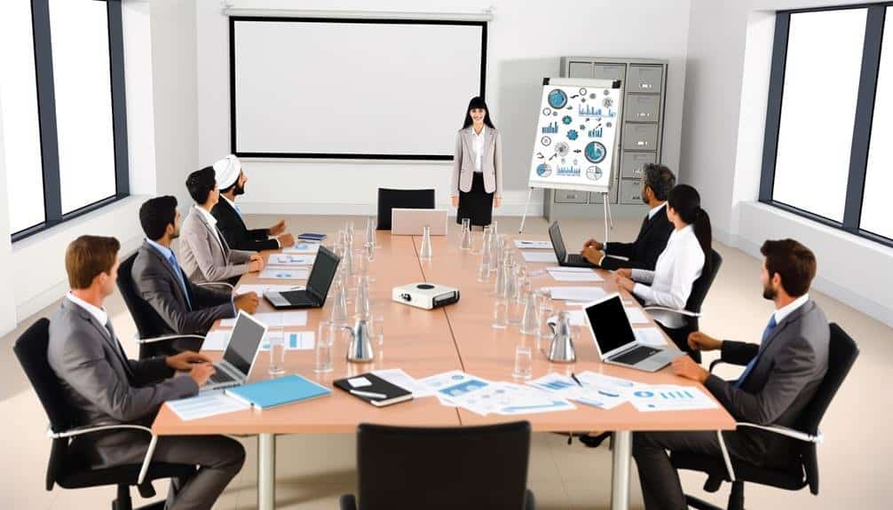 corporate compliance office meeting