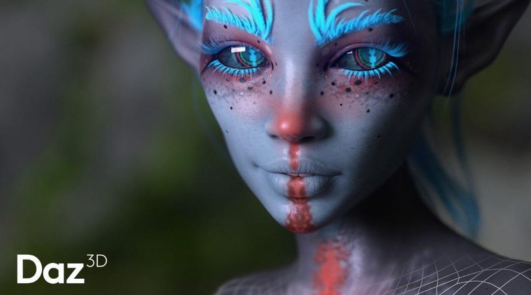 Создание персонажа в Daz 3D