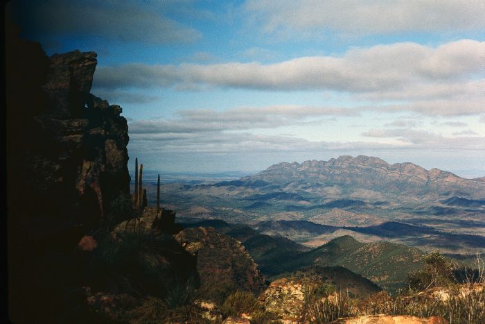 scenic landscapes with scientific instruments