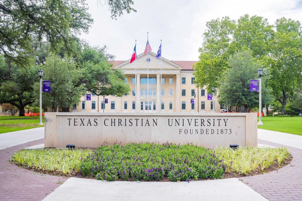 scenic university campus and cultural artifacts