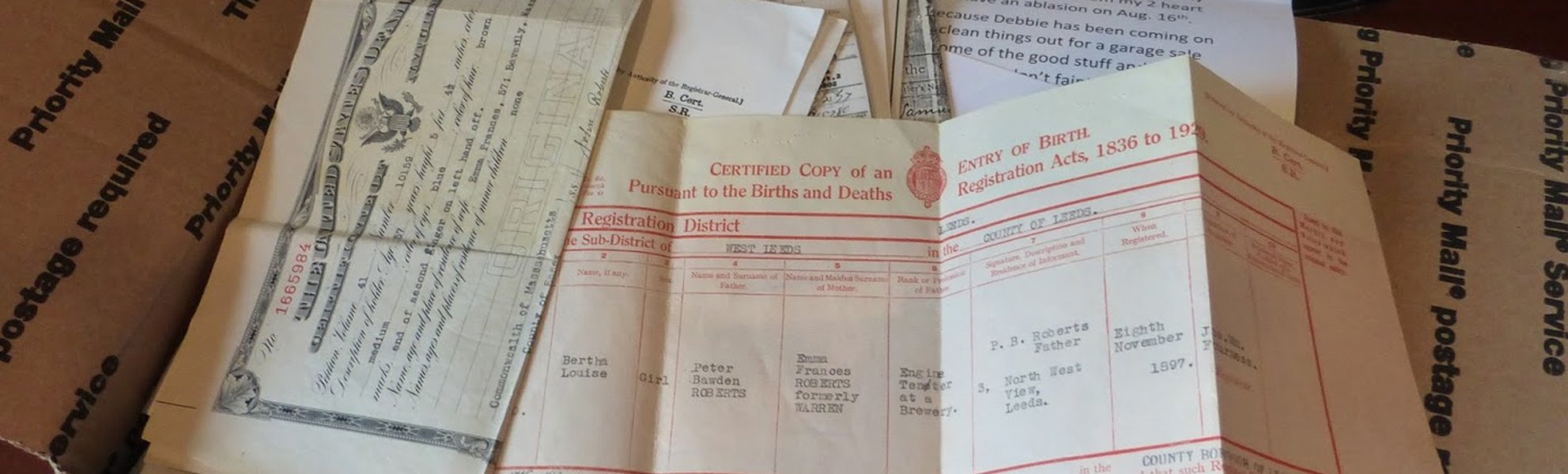 Scanning Personal Document Collections and Digitisation Services