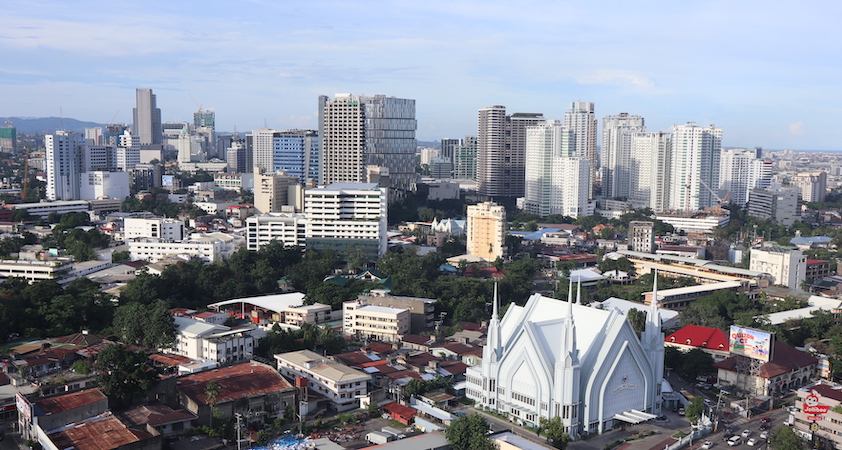 Cebu city skyline