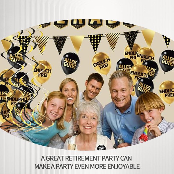 Palloncino decorativo per festa di pensionamento