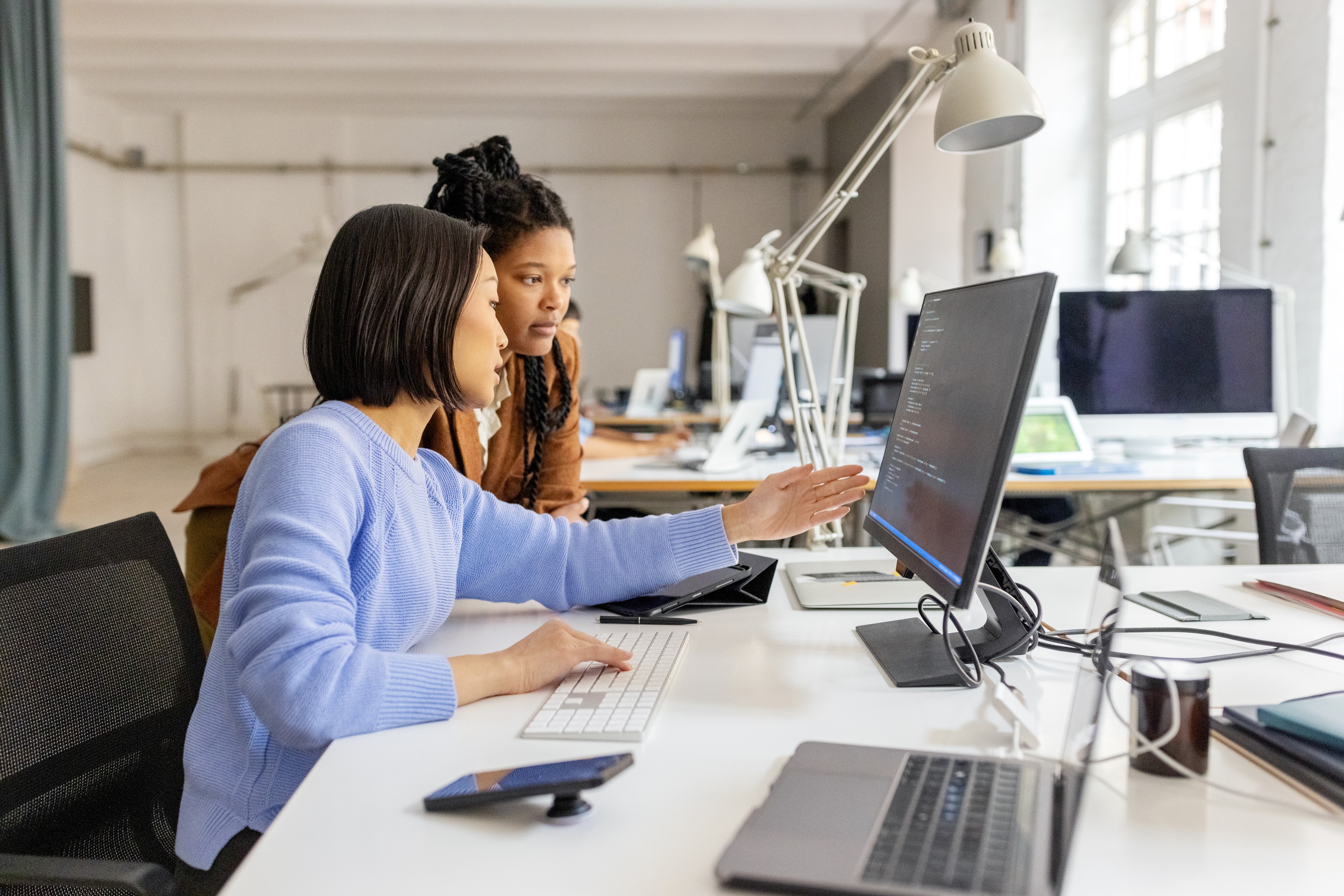 business risk decision making modern office