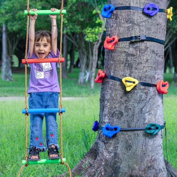 Tree climbing kit for children