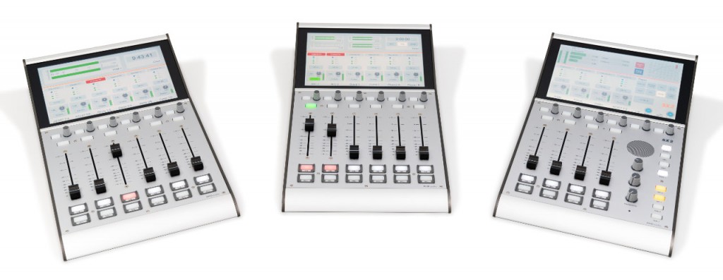 physical audio equipment mixing console