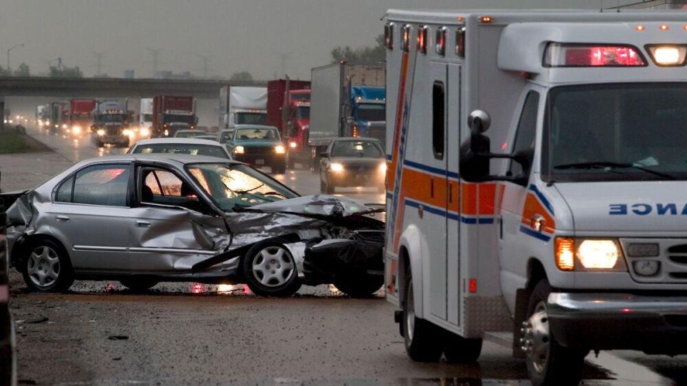 road accidents emergency scene