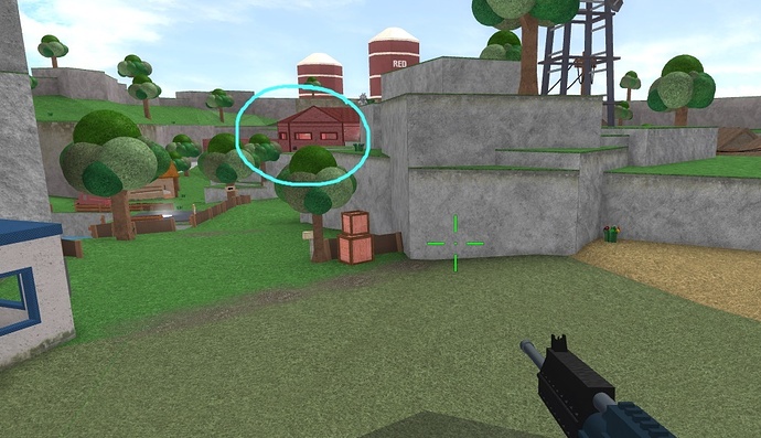 roblox fps game map