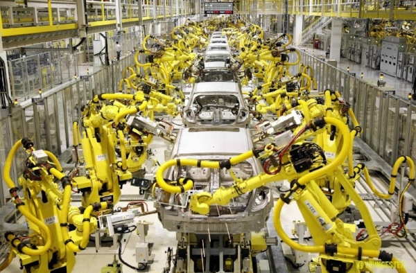 robotic component machinery factory
