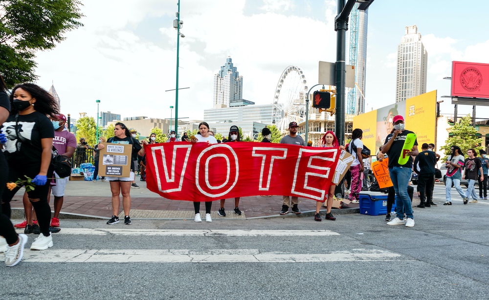 elections digital campaign protest