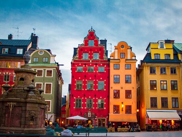 old villa swedish town