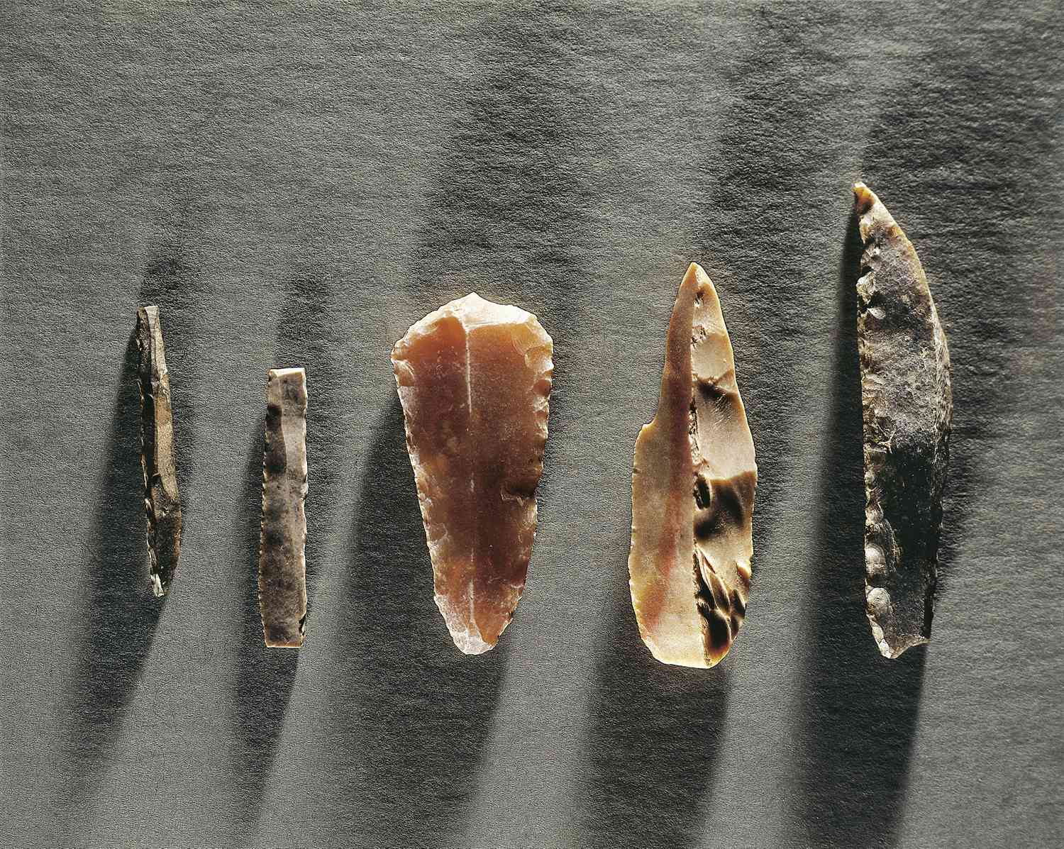 historical archaeological artifacts and ancient stone tools