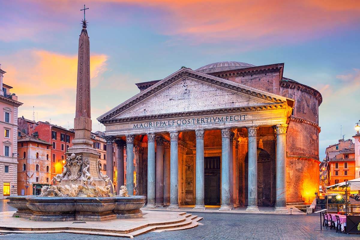 Rome historical streets and cultural landmarks