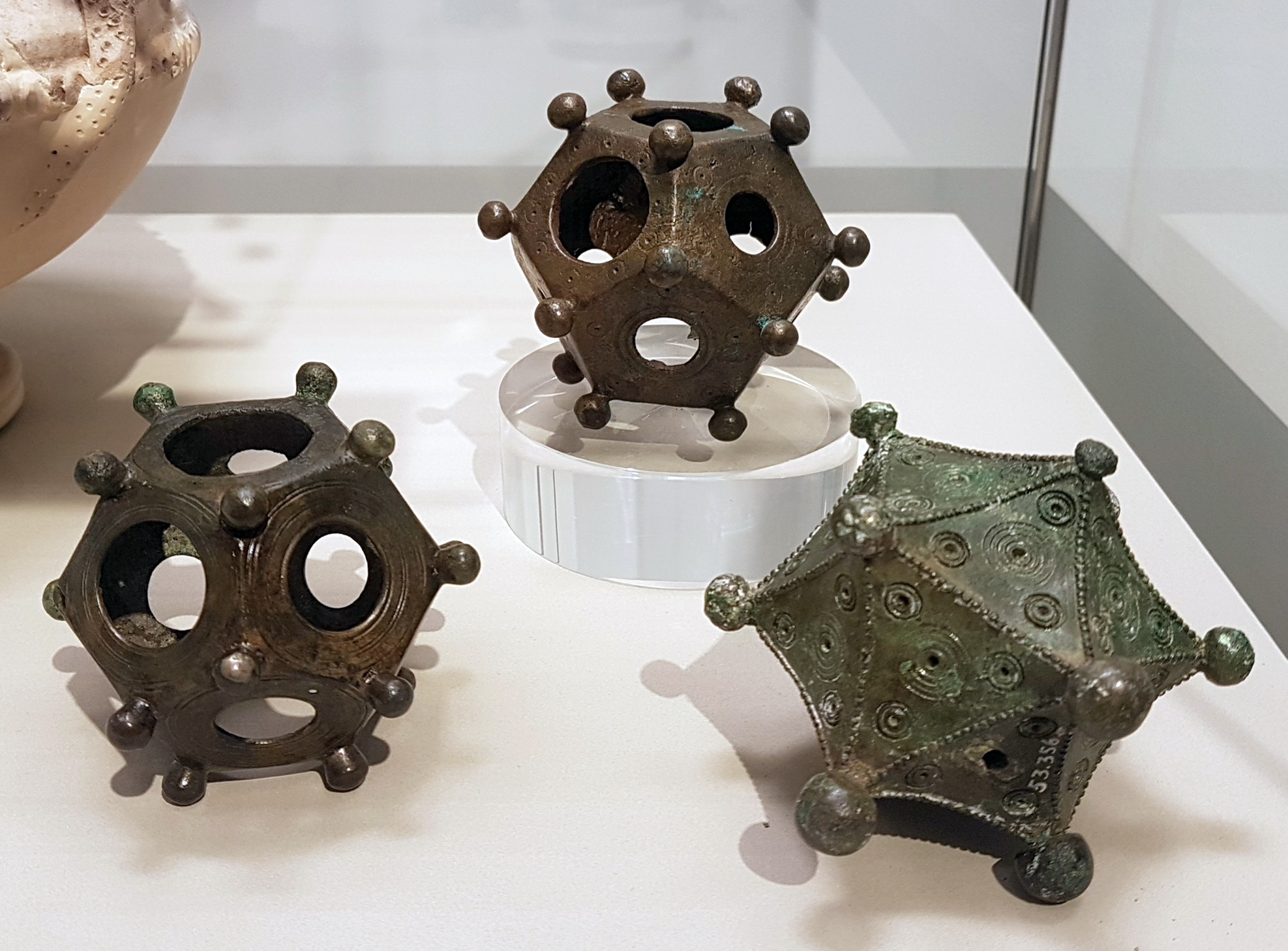 roman ancient polyhedrons outdoor artifacts