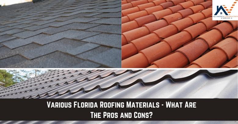 Florida roofing materials construction