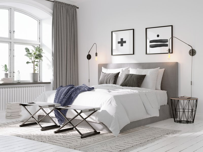 organized room modern interior