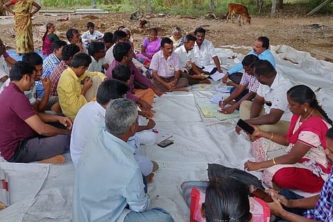 rural governance local panchayat meeting