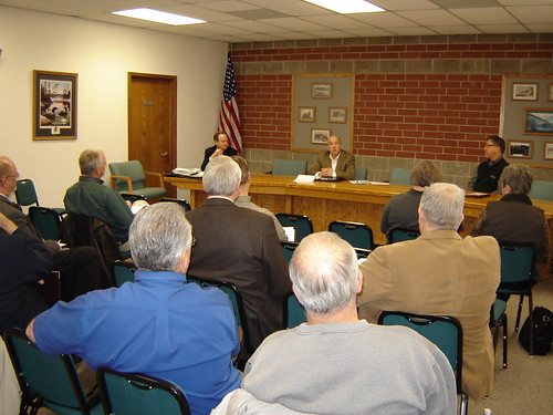 rural government building and community meeting