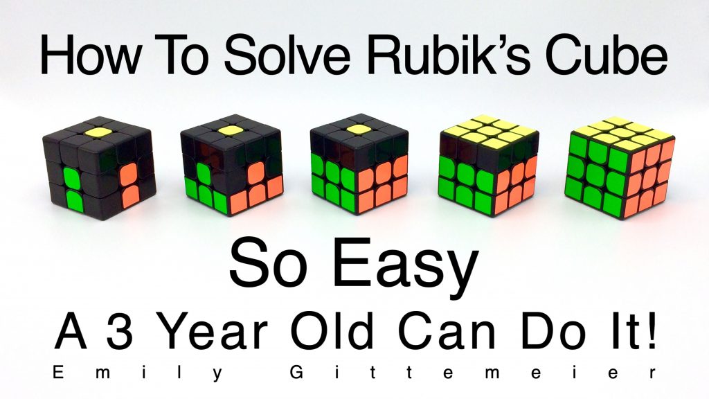 rubiks cube solving steps